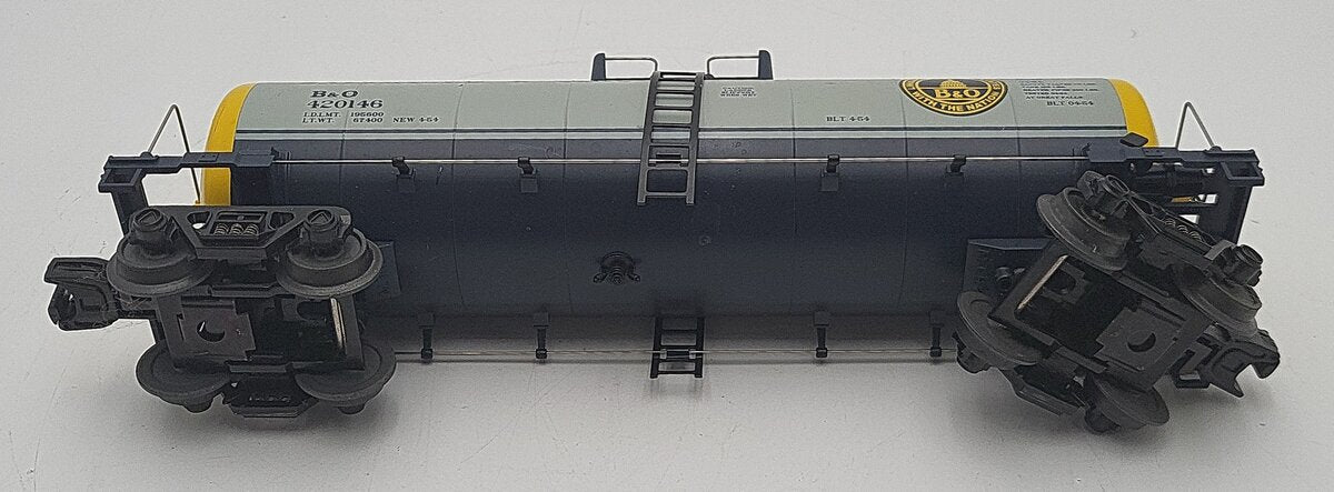 MTH 30-73207 O Gauge B&O Modern Tank Car # 420146 EX