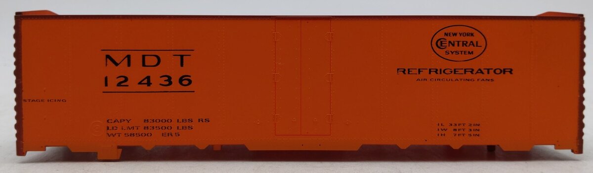 Pacific Rail 2313 S Scale NYC Merchants Dispatch Transit Steel Ice Reefer #12436 NIB