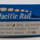 Pacific Rail 2313 S Scale NYC Merchants Dispatch Transit Steel Ice Reefer #12436 NIB