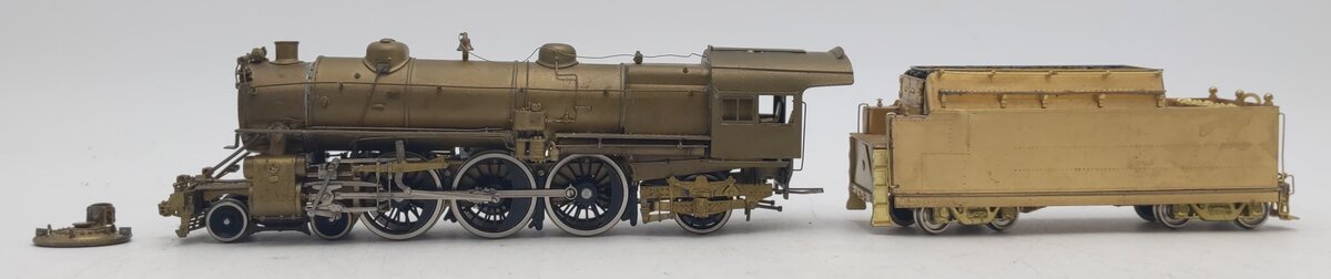 Westside Model Co. K-2 Brass HO PRR K-2 4-6-2 Steam Loco & Tender - Unpainted