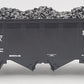 K-Line K623-1472 O Delaware, Lackawanna & Western 4-Bay Hopper w/ Load #84031 EX