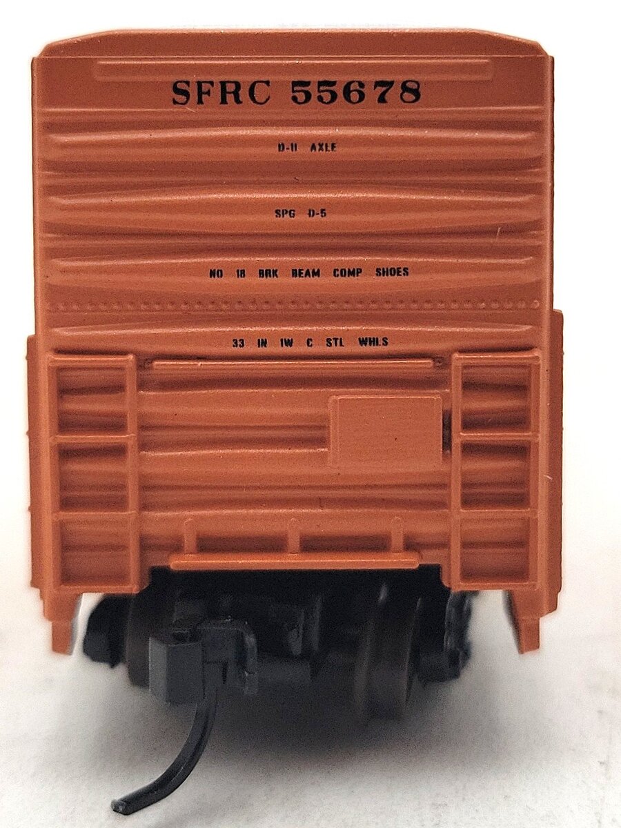 Athearn 11125 N Scale Santa Fe 57' Mechanical Reefer Car #55678 LN/Box