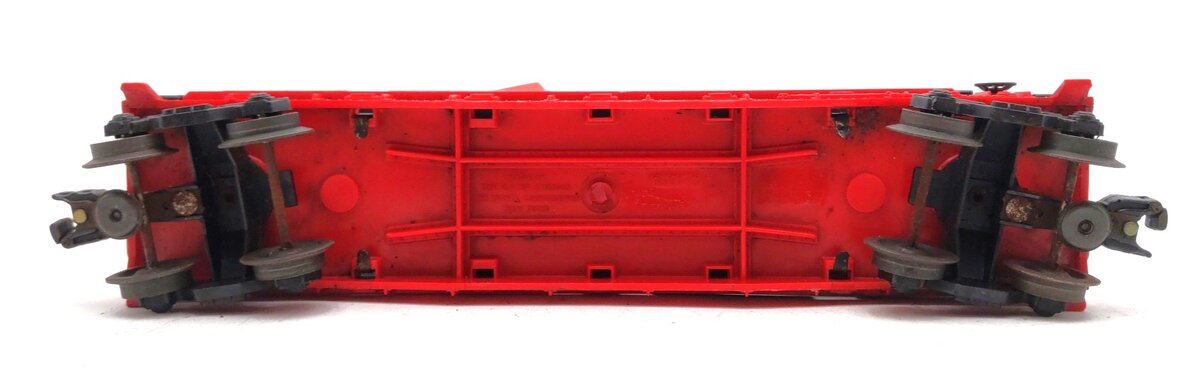 Lionel 6416 Vintage O Boat Loader with 4 Red Boats - Rare VG