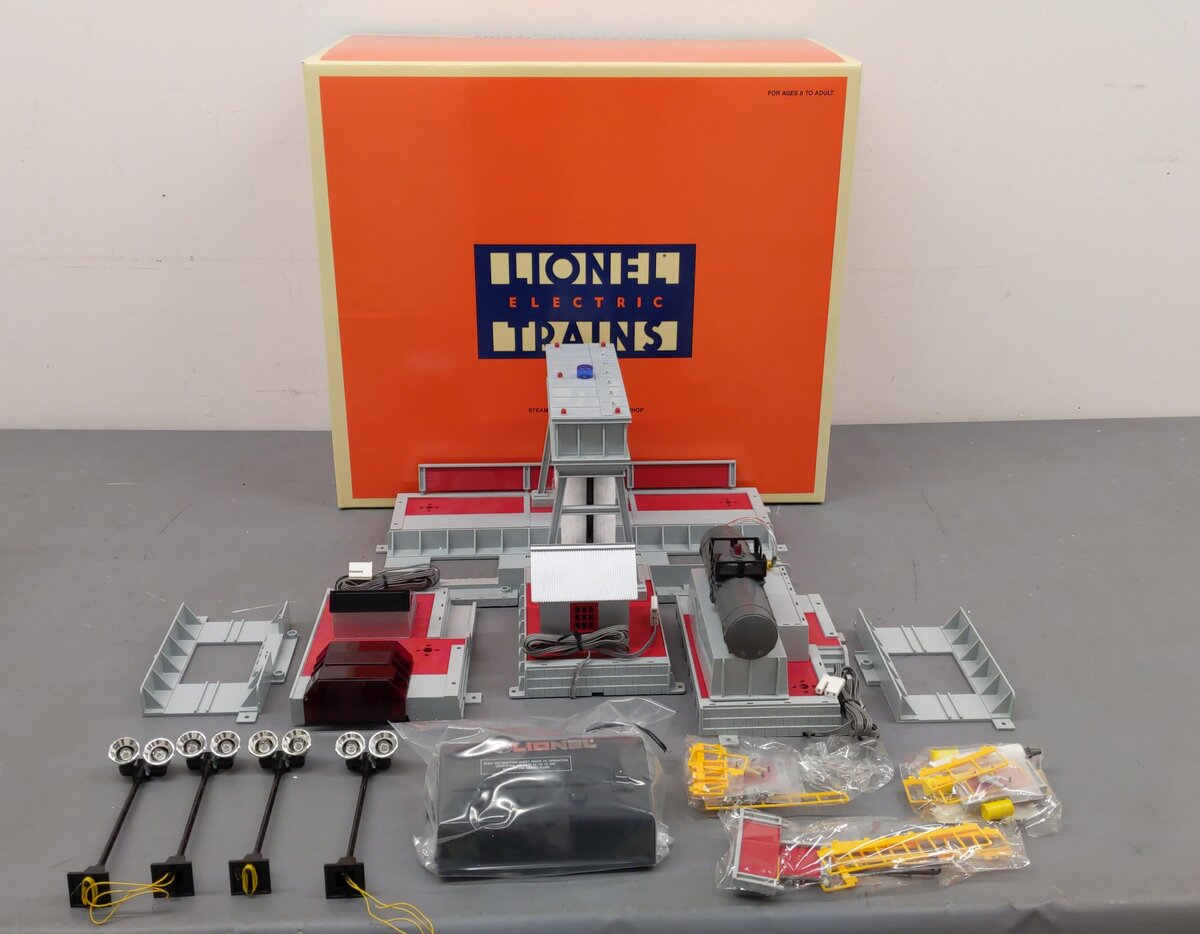 Lionel 6-12767 O Gauge Steam Clean & Wheel Grind Shop EX/Box