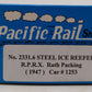 Pacific Rail 2331.6 S RPRX Rath Packing 1947 Steel Ice Reefer #1253 NIB