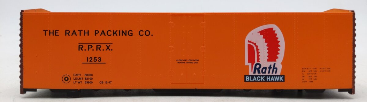 Pacific Rail 2331.6 S RPRX Rath Packing 1947 Steel Ice Reefer #1253 NIB