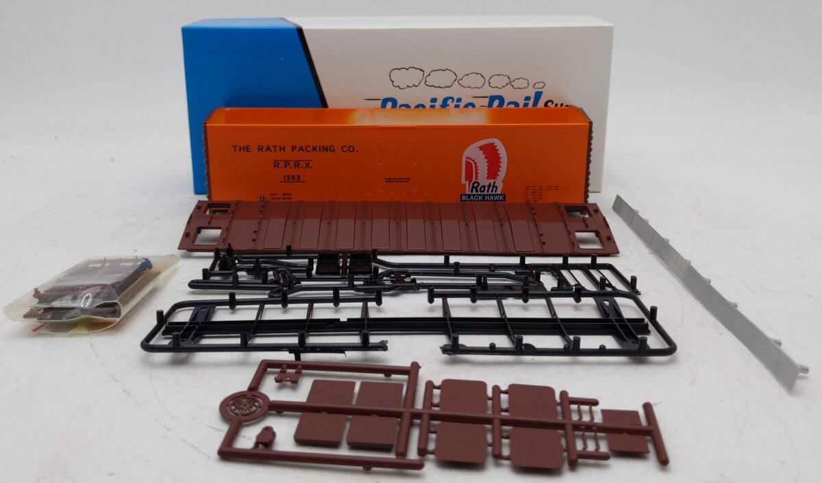 Pacific Rail 2331.6 S RPRX Rath Packing 1947 Steel Ice Reefer #1253 NIB
