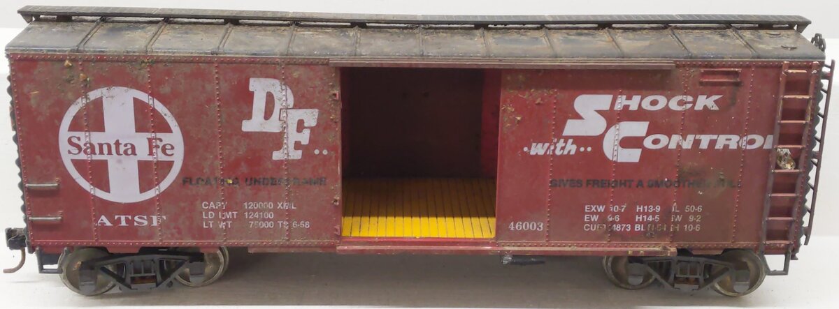 Aristo-Craft 46003 Santa Fe Boxcar (Metal Wheels)