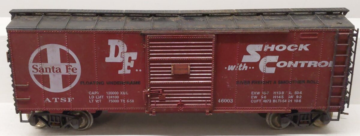Aristo-Craft 46003 Santa Fe Boxcar (Metal Wheels)