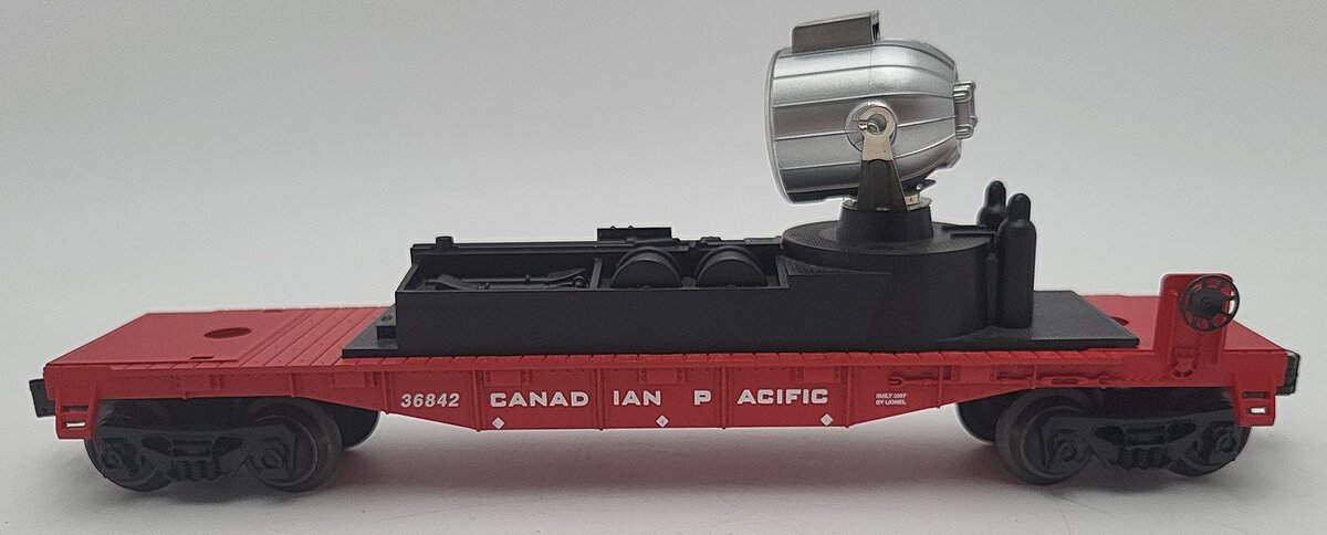 Lionel 6-36842 O Gauge Canadian Pacific Searchlight Car EX