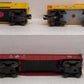 Lionel Vintage O Gauge Assorted Freight Cars: 6462, 6656, 6167, 3650 [5] EX