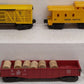 Lionel Vintage O Gauge Assorted Freight Cars: 6462, 6656, 6167, 3650 [5] EX