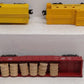 Lionel Vintage O Gauge Assorted Freight Cars: 6462, 6656, 6167, 3650 [5] EX