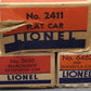 Lionel Vintage O Gauge Assorted Freight Cars: 6462, 6656, 6167, 3650 [5] EX