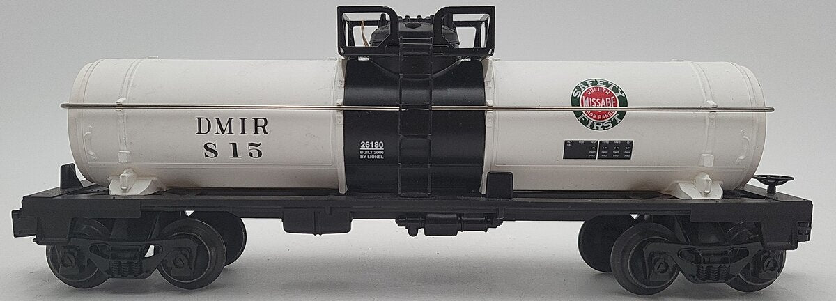 Lionel 6-26180 O Gauge Duluth, Missabe & Iron Range Single-Dome Tank Car #S15 EX