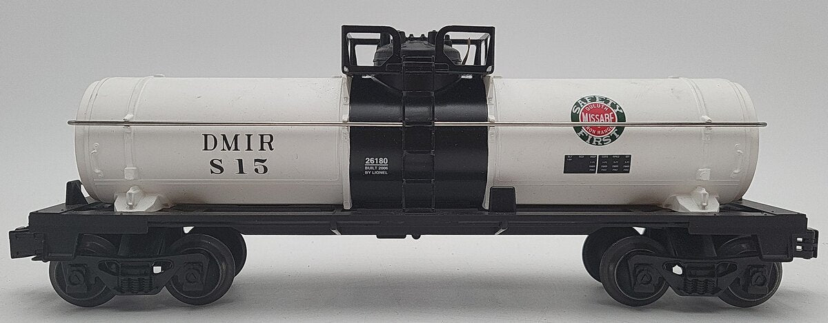 Lionel 6-26180 O Gauge Duluth, Missabe & Iron Range Single-Dome Tank Car #S15 EX