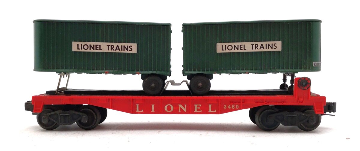 Lionel 460 Vintage O Piggyback Loader Set VG/Box