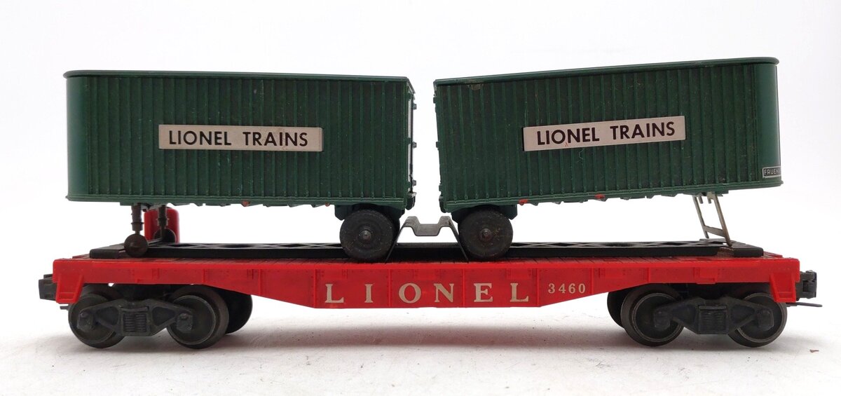 Lionel 460 Vintage O Piggyback Loader Set VG/Box