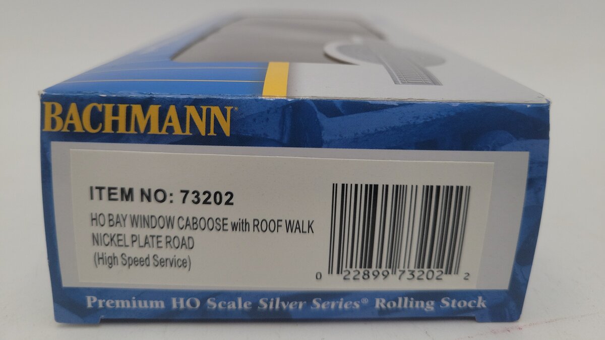 Bachmann 73202 HO Nickel Plate Road Bay Window with Roof Walk Caboose LN/Box