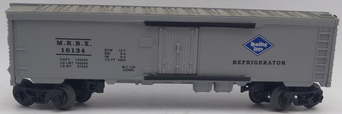 Lionel 6-16134 O Gauge Reading Reeferigerator Box Car #16134 EX