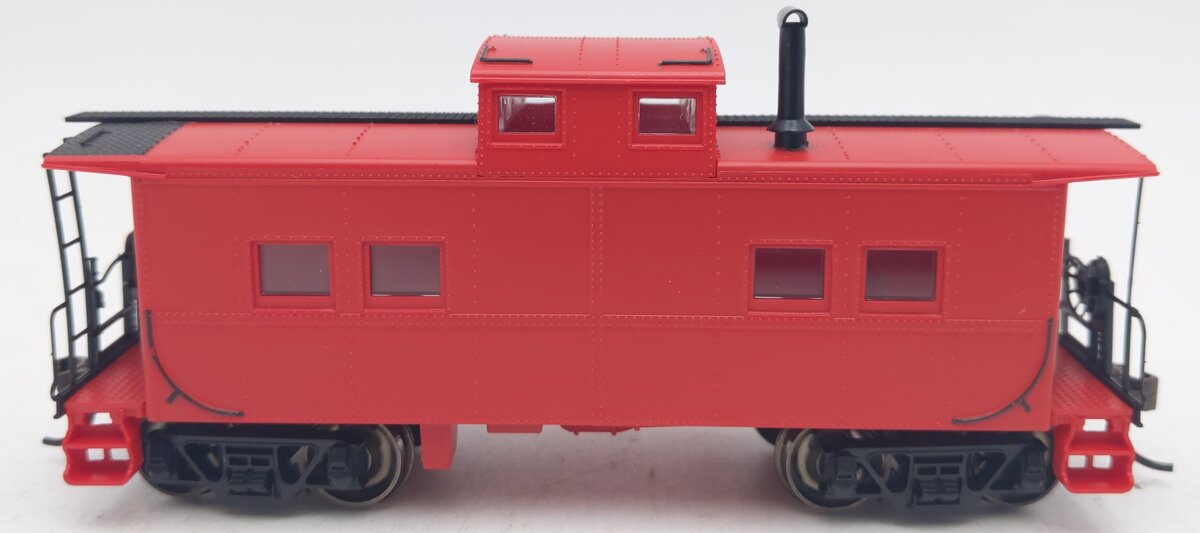 Bachmann 16806 HO Unlettered Red Northeast Steel Caboose LN/Box