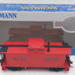 Bachmann 16806 HO Unlettered Red Northeast Steel Caboose LN/Box