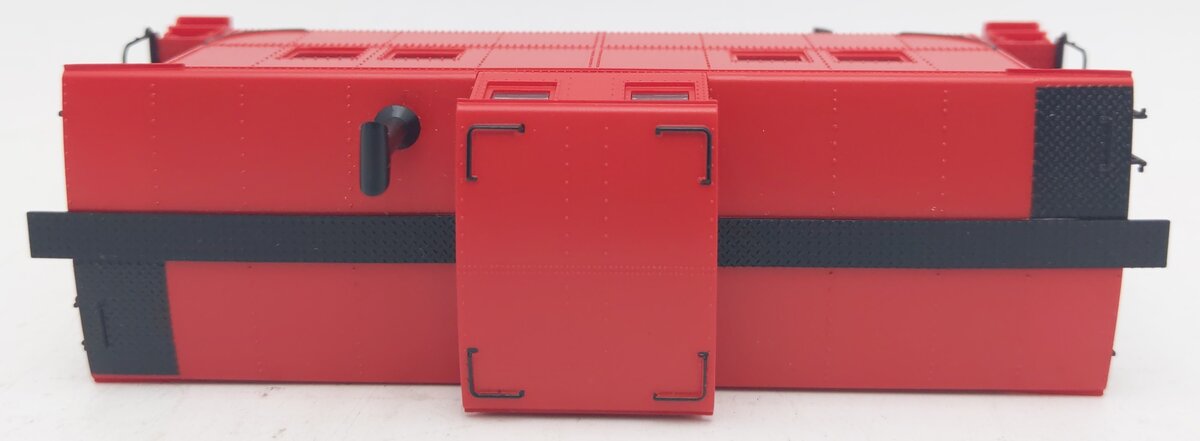 Bachmann 16806 HO Unlettered Red Northeast Steel Caboose LN/Box