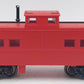 Bachmann 16806 HO Unlettered Red Northeast Steel Caboose LN/Box