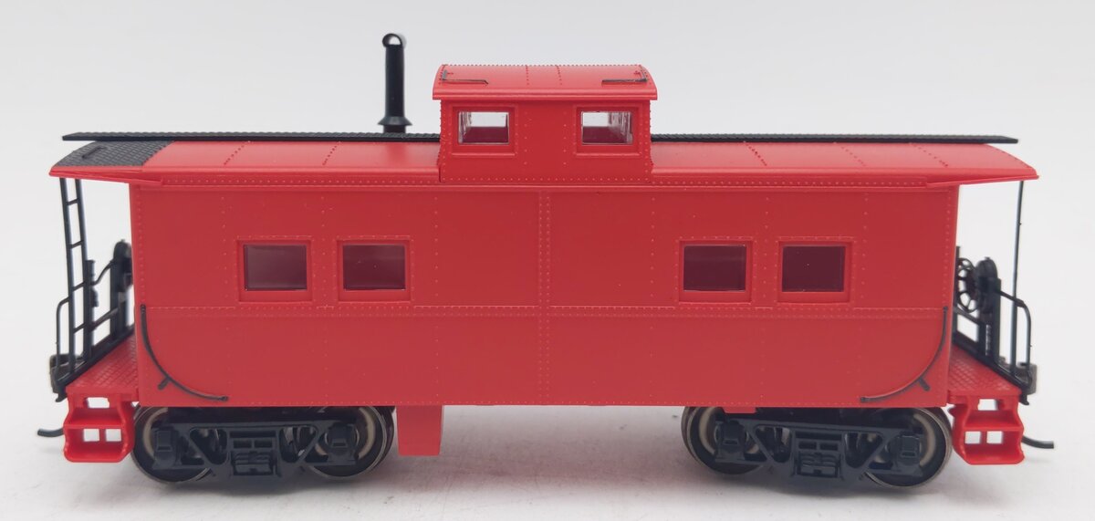Bachmann 16806 HO Unlettered Red Northeast Steel Caboose LN/Box