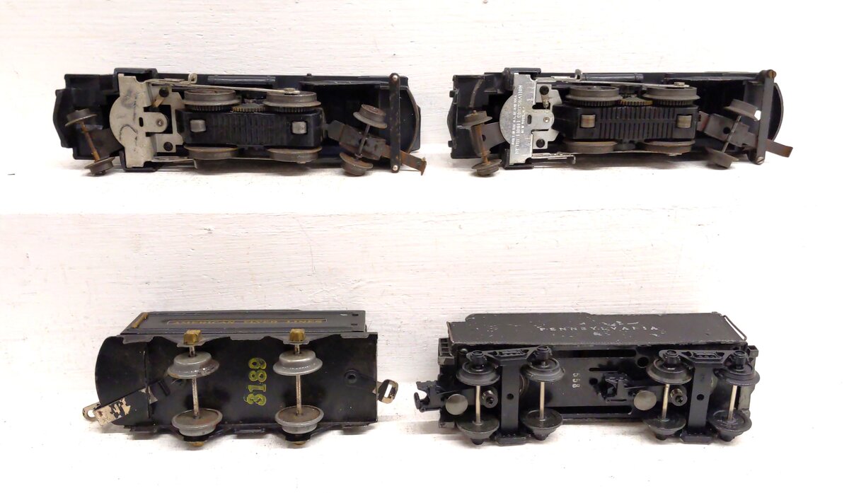 American Flyer & Lionel Pre/Postwar O Steam Loco & Tenders: 242, 558, 246 [4]