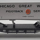 Lionel 6-26310 O Chicago Great Western Flatcar with Trailer EX