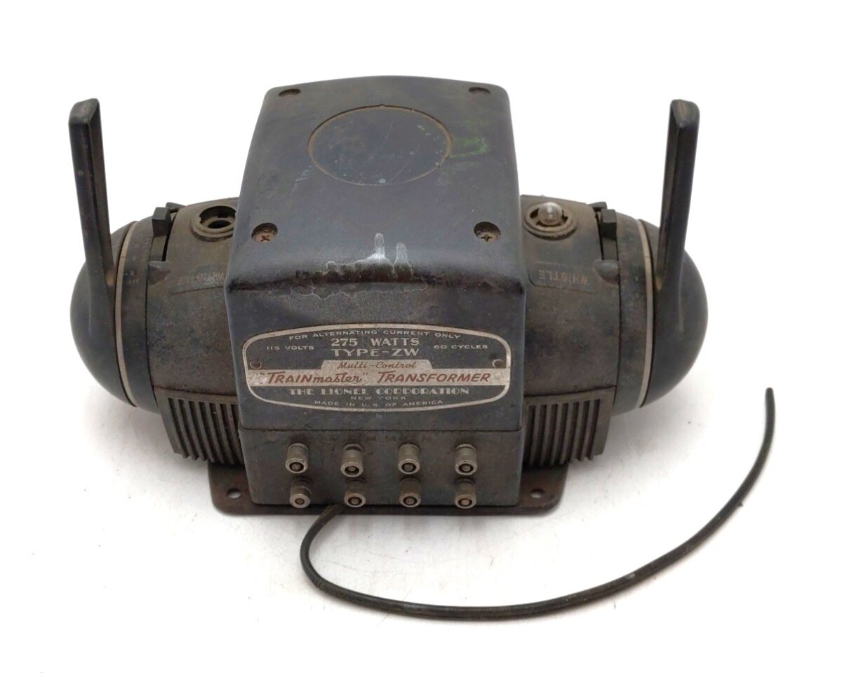 Lionel ZW O Gauge Vintage Trainmaster 275 Watt Transformer with Whistle VG