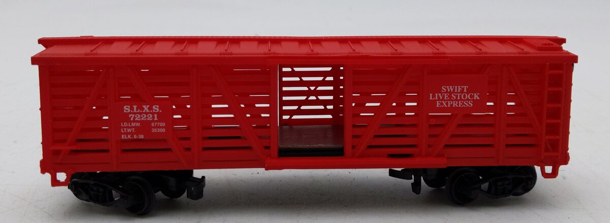 Industrial Rail HO Swift Live Stock Express Stock Car #72221 EX