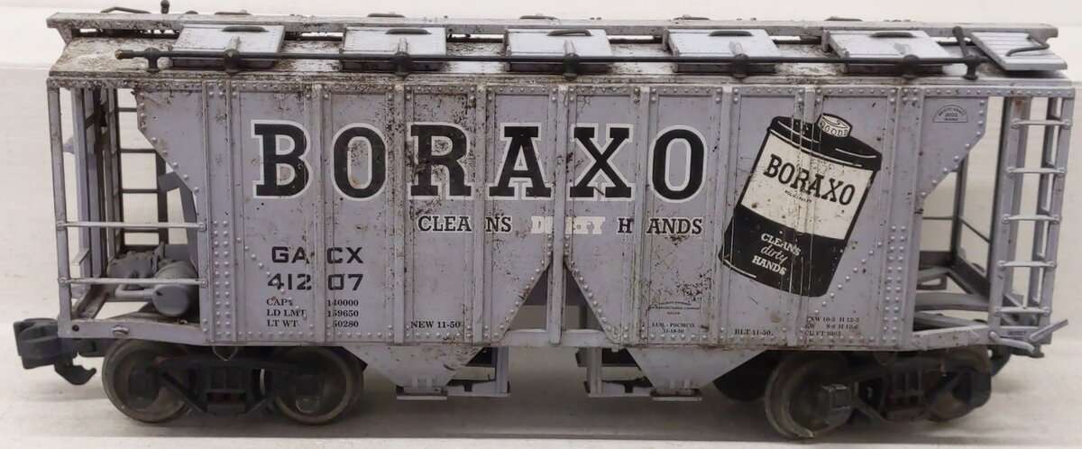 Aristo-Craft 41207 G Scale Boraxo 2-Bay Hopper
