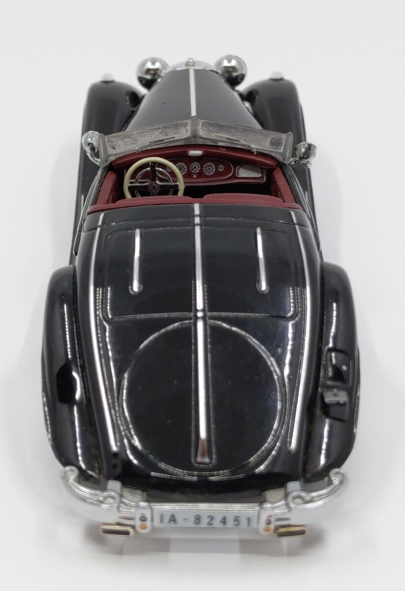 IXO Models 1:43 Diecast Mercedes-Benz 540K Roadster EX