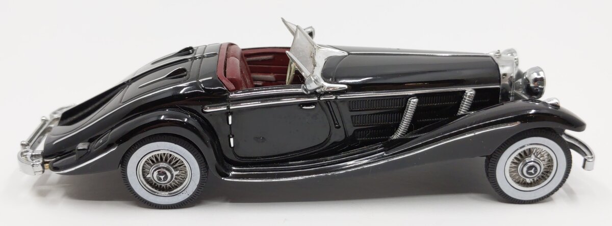 IXO Models 1:43 Diecast Mercedes-Benz 540K Roadster EX