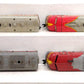 Marx Vintage O Gauge Santa Fe Powered/Unpowered A Units: 1095, 21 [4]