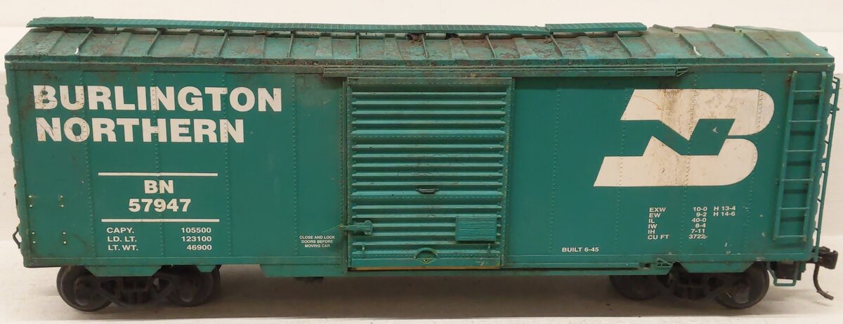 USA Trains R192073 G BN 40' PS-1 Steel Box Car with 8' Youngstown Door #57947