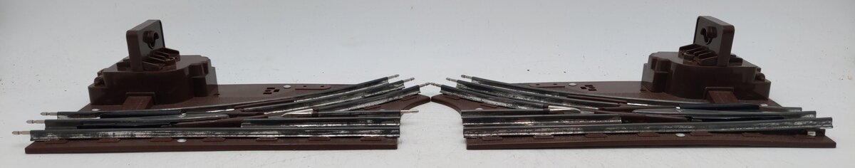 Lionel 6-5021/5022 O Gauge Left/Right Hand Manual Control Switch Set EX/Box