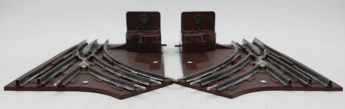 Lionel 6-5021/5022 O Gauge Left/Right Hand Manual Control Switch Set EX/Box