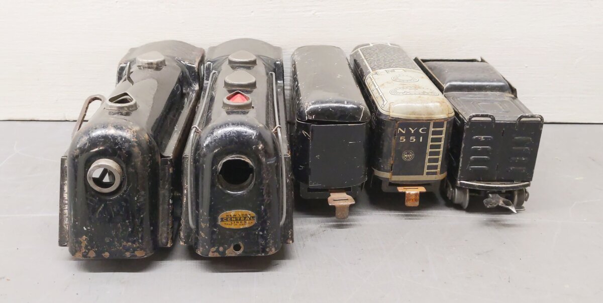 Marx Prewar O Gauge Assorted Steam Locomotive & Tenders [5]