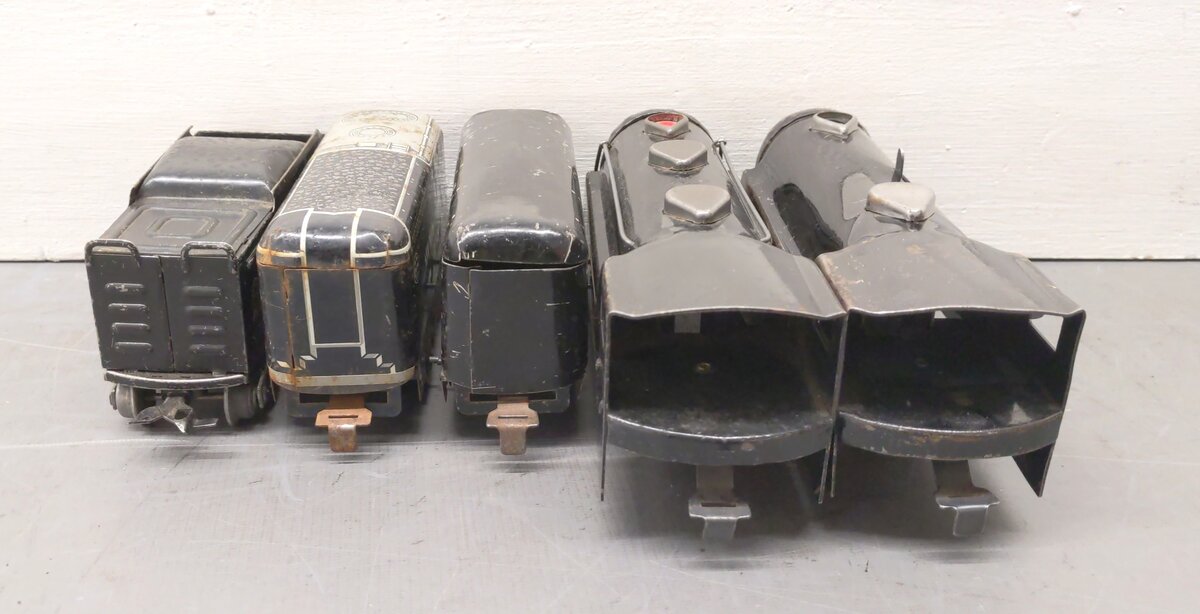Marx Prewar O Gauge Assorted Steam Locomotive & Tenders [5]