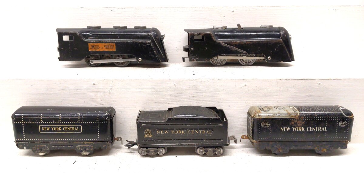 Marx Prewar O Gauge Assorted Steam Locomotive & Tenders [5]