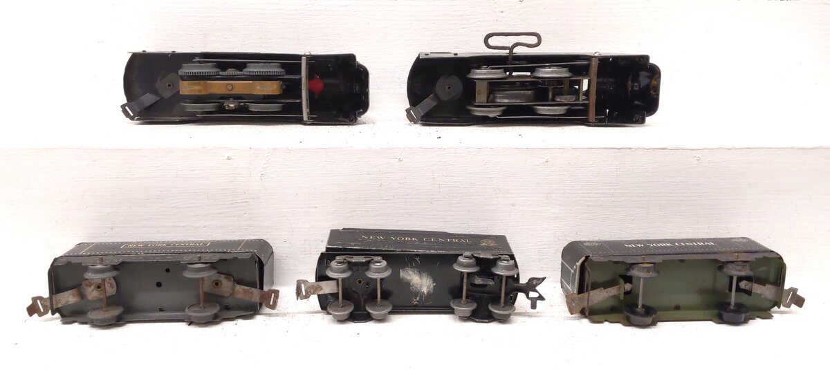 Marx Prewar O Gauge Assorted Steam Locomotive & Tenders [5]