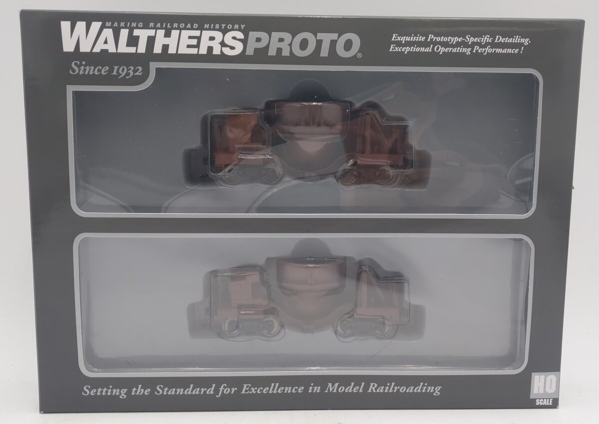 Walthers 920-107911 HO Rust Slag Car with Decal Numbers (Set of 2) NIB