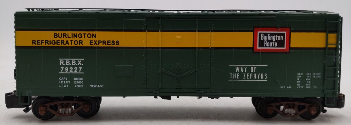 American Models 2223 S Burlington Express Reefer #79227 LN/Box