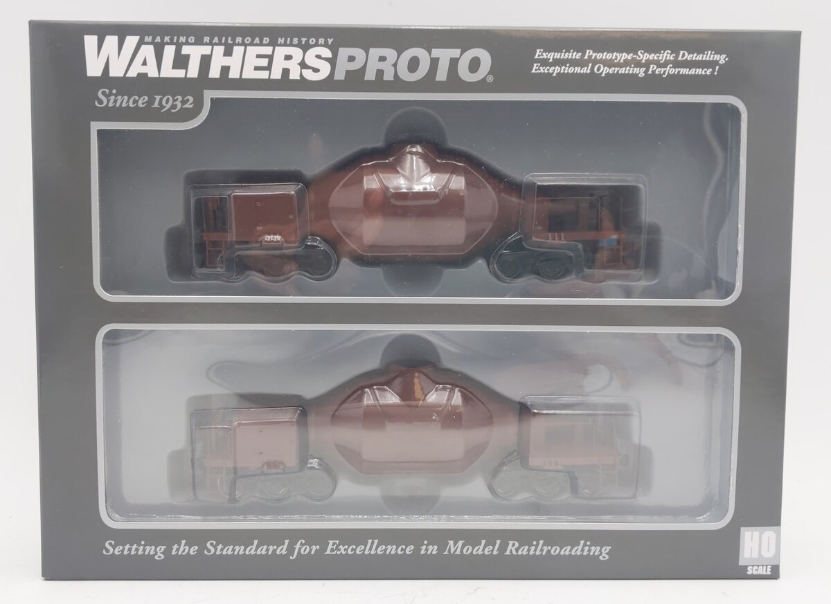 Walthers 920-107901 HO Custom Hot Metal Bottle Cars w/ Decal Numbers NIB
