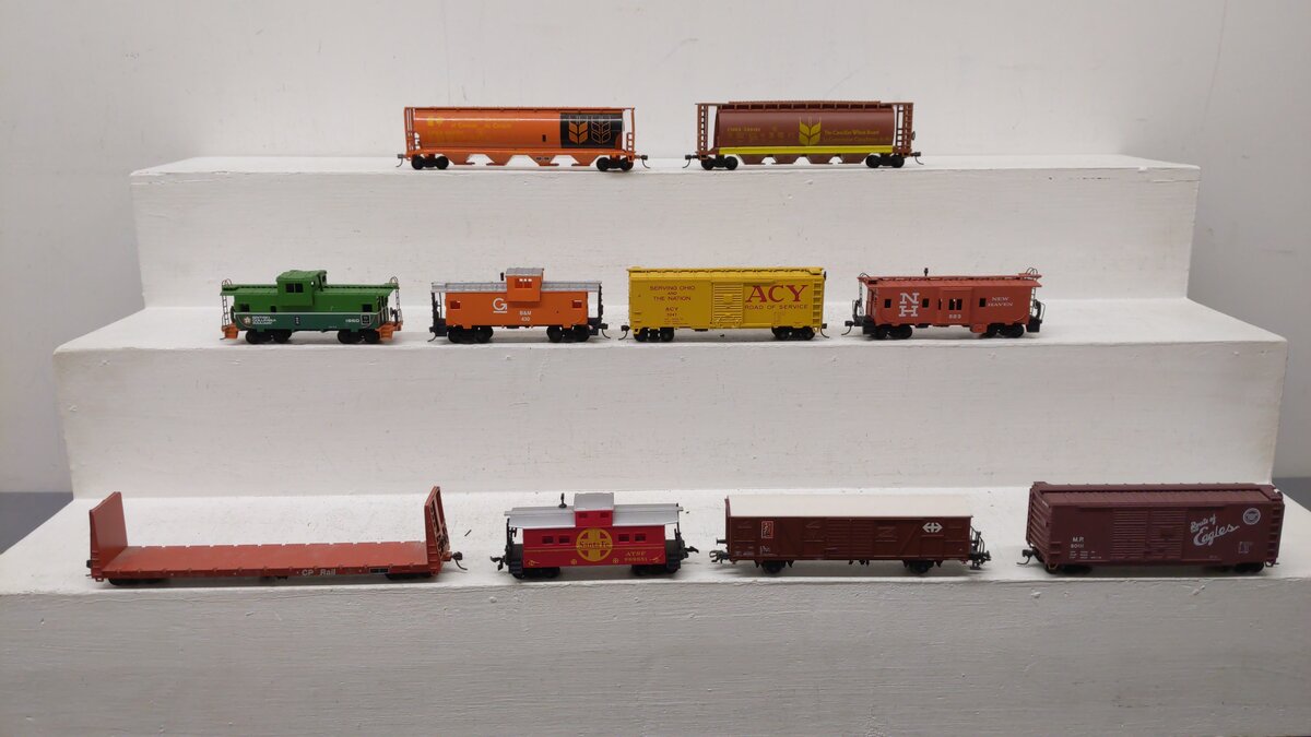 Marklin and Others HO Assorted Freight Cars [10] EX
