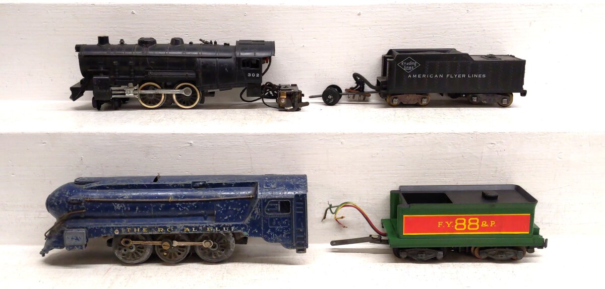 American Flyer Vintage O Steam Locomotives & Tenders [4]