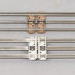 Lionel Assorted O27 Gauge Straight/Curved Tubular Tracks w/ Bumpers [34] EX